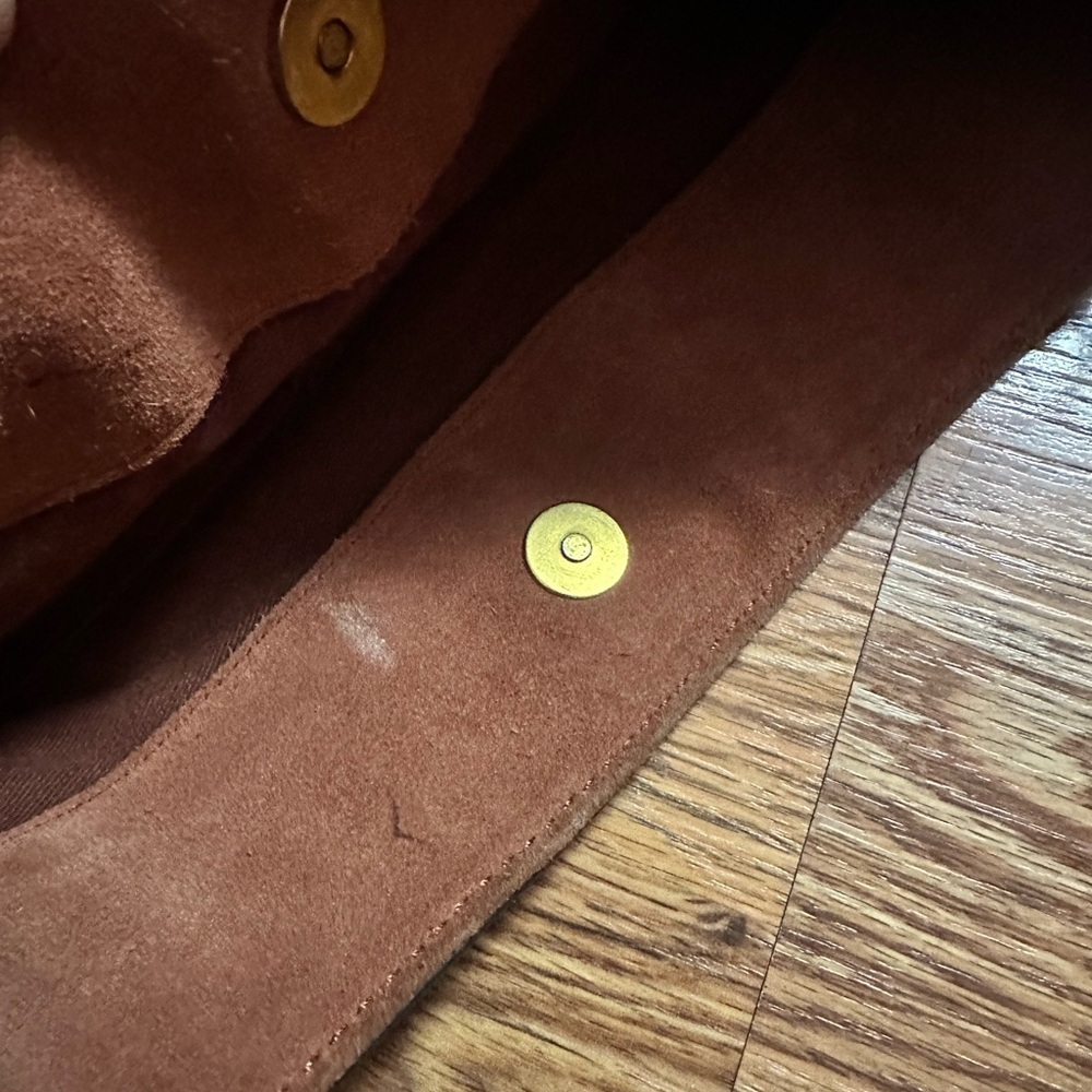 FRYE Leather Side Pocket Boho Purse - Picture 12 of 16